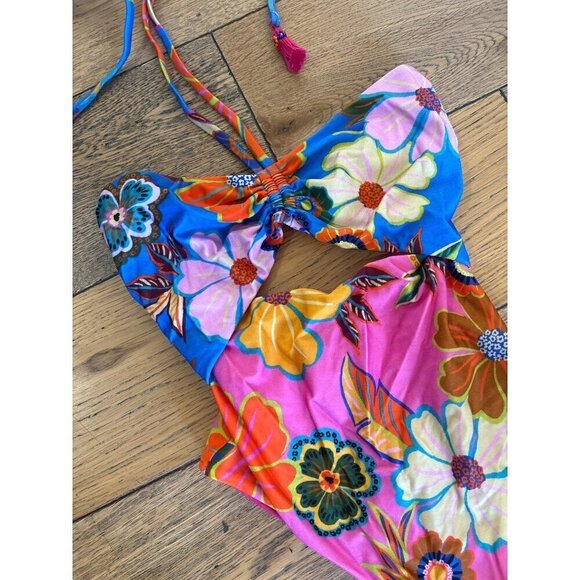 FARM Rio Full Garden One Piece Multi Womens Size XS - Picture 8 of 12